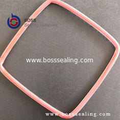 China Gaxeta de anel-O encapsulada da forma PTFE FEP do quadrado ou do retângulo silicone transversal redondo fornecedor